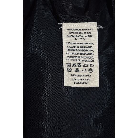 B2 NWT FREE PEOPLE Black Floral Embroidered Strapless Mini Dress Size 4 $250 - Picture 7 of 7